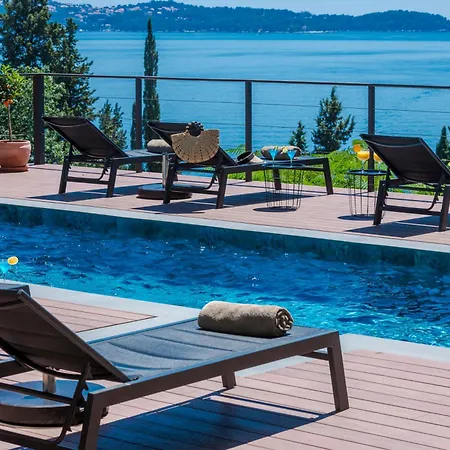 Hortensia-with Private Pool And Beaches Front 빌라 믈리니